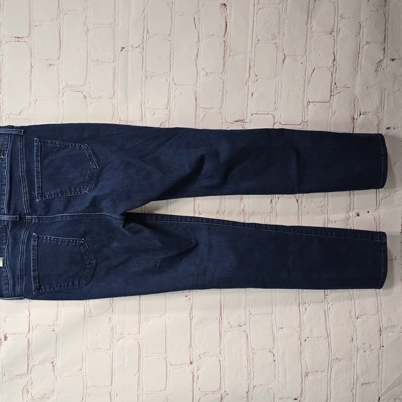 NYDJ Sheri Slim Jeans Style# MDNM2034 Lift Tuck Dark Denim Rinse Wash Size 8 - Picture 5 of 15